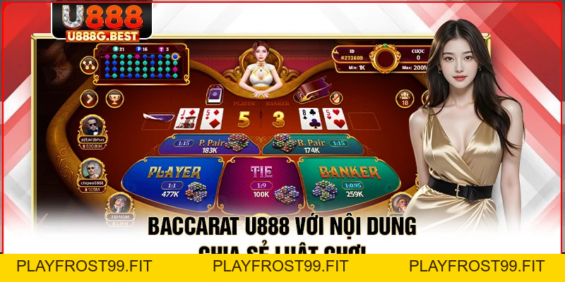 Baccarat U888 – A Đến Z Thông Tin Luật Chơi Tựa Game - playfrost99.fit