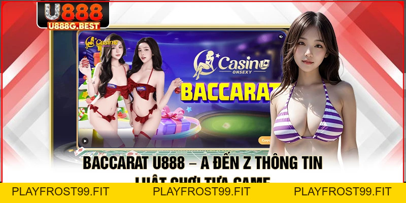 Casino U888 – Tham Gia Đánh Bạc Đẳng Cấp Thượng Lưu - playfrost99.fit