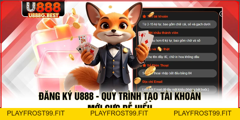 Đăng Ký U888 - Quy Trình Tạo Tài Khoản Mới Cực Dễ Hiểu - playfrost99.fit