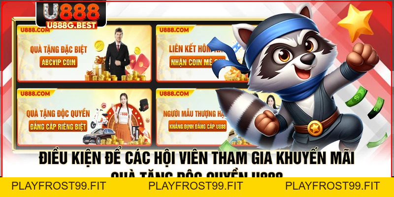 Khuyến Mãi Quà Tặng Độc Quyền U888 Giá Trị Và Hấp Dẫn - playfrost99.fit