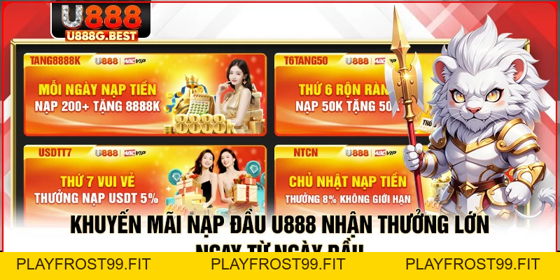 U888 PRIME - U888.COM Chính Thức, Đăng Ký Nhận Thưởng Tân Thủ - playfrost99.fit