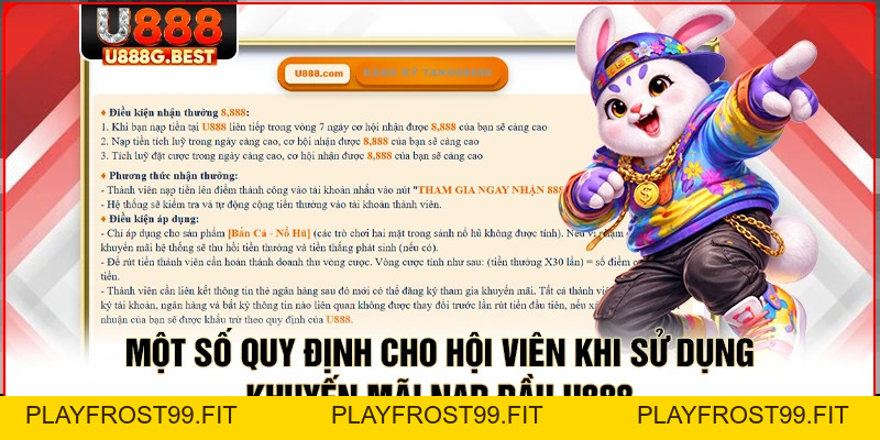 Khuyến Mãi Nạp Đầu U888 Nhận Thưởng Lớn Ngay Từ Ngày Đầu - playfrost99.fit
