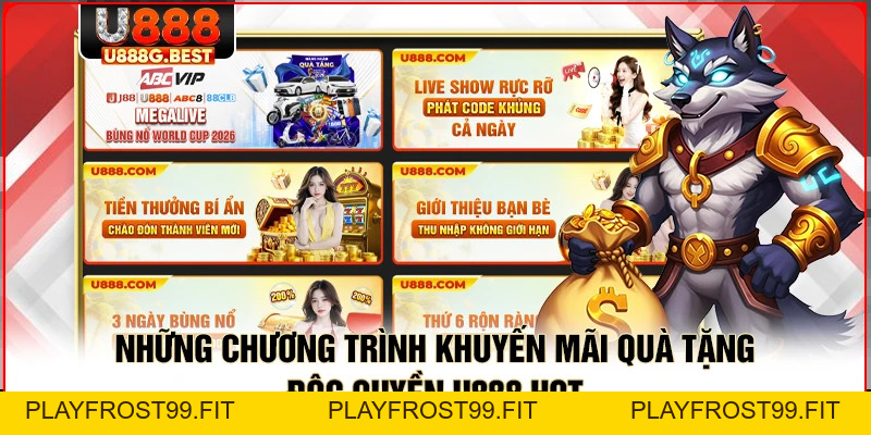 Khuyến Mãi Quà Tặng Độc Quyền U888 Giá Trị Và Hấp Dẫn - playfrost99.fit